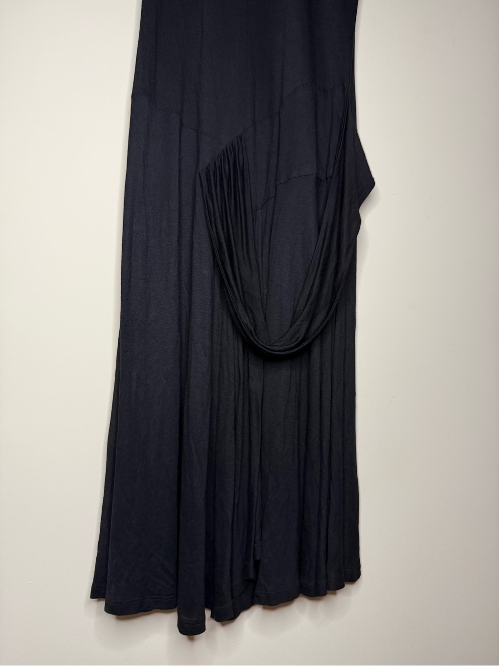 BETTY JACKSON LONDON Whimsigoth Contemporary 20s Flapper Swing Black Midi Dress - Picture 3 of 9